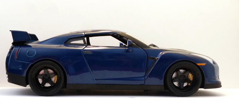 Illustration for article titled Fast & Furious Nissan GT-R (R35) by Jada (1/18)